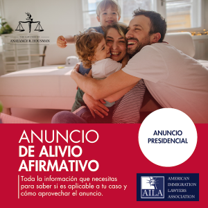 Read more about the article Anuncio de Alivio Afirmativo